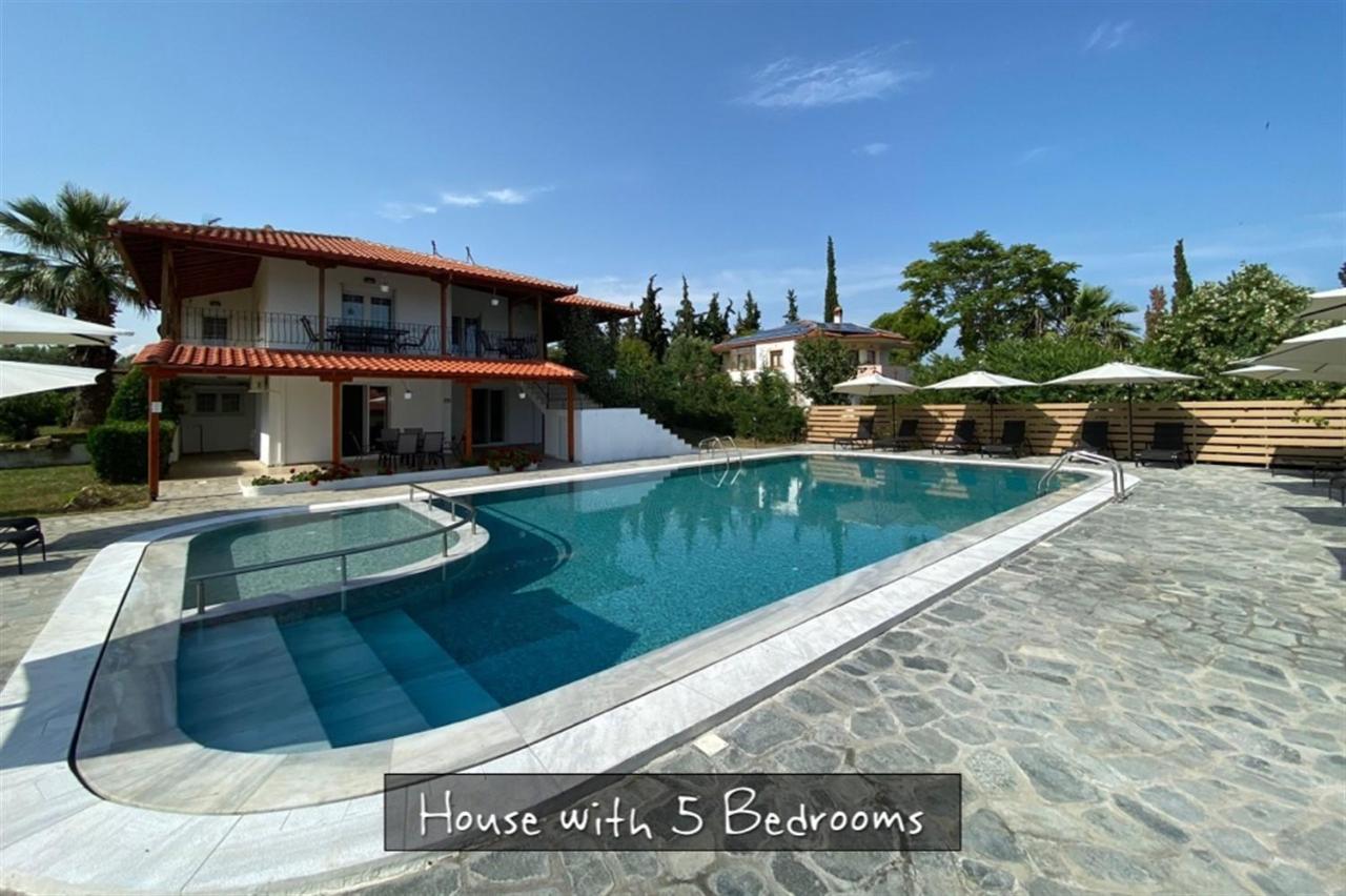 Kalyves Polygyrou Villa Metaxia מראה חיצוני תמונה